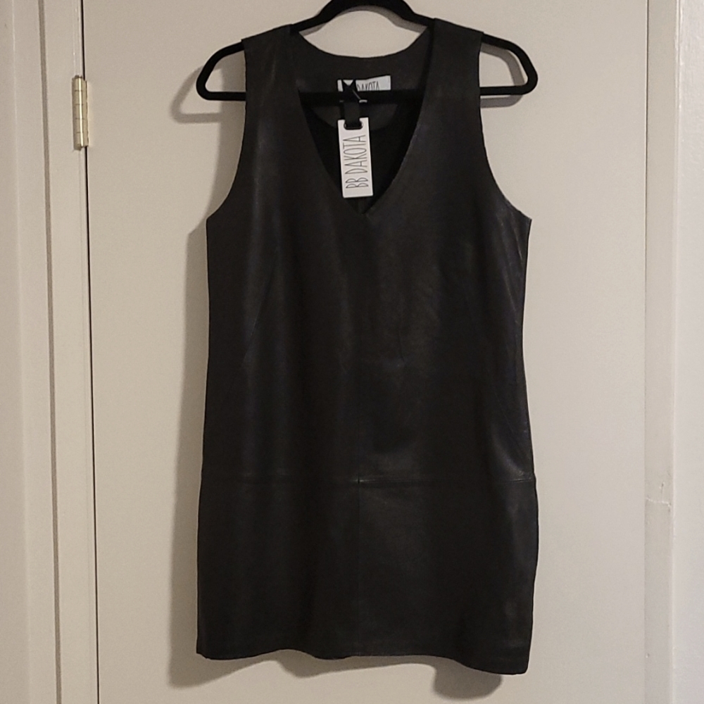 BB Dakota leather dress